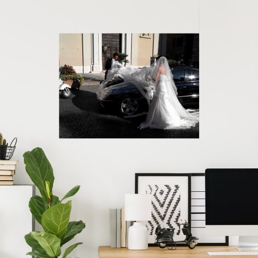 Italiaans huwelijk poster (Thuiskantoor)