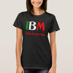 Italiaans huwelijk t-shirt