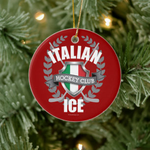 Italiaans Ice Ceramic Ornament