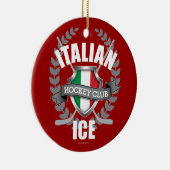 Italiaans Ice Ceramic Ornament (Rechts)