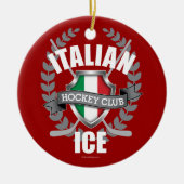 Italiaans Ice Ceramic Ornament (Voorkant)