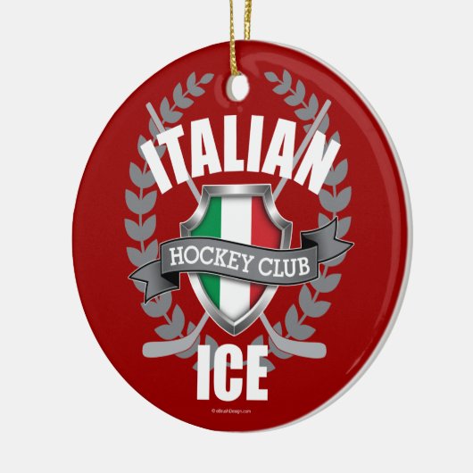 Italiaans Ice Ceramic Ornament (Links)