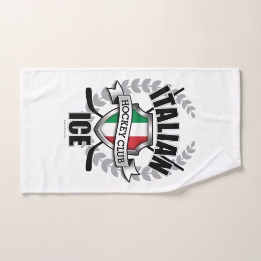 Italiaans Ice Hockey Bad Handdoek (Handdoek)