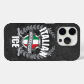 Italiaans Ice Hockey Case-Mate iPhone Case (Achterkant (horizontaal))