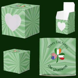 Italiaans Iers Amerikaans Shamrock Gepersonaliseer Bedankdoosjes