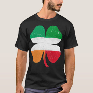 Italiaans Iers Shamrock Italië T-shirt