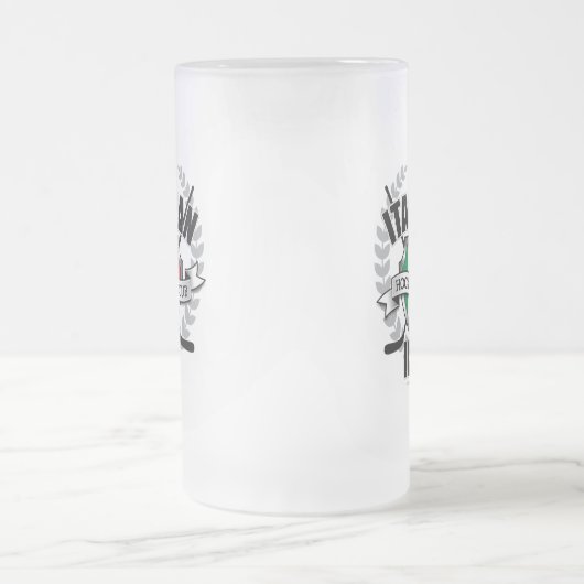 Italiaans ijs matglas bierpul (Center)