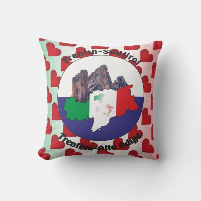 Italiaans - Italia Kissen Kussen (Voorkant)