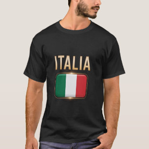 Italiaans Italië Italia Vlag T-shirt