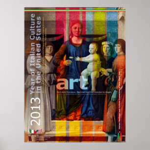 Italiaans jaar van de Italiaanse Poster in de Vere