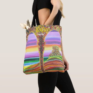 Italiaans Kasteel aan Zee Boodschappentas Kunsttas Tote Bag