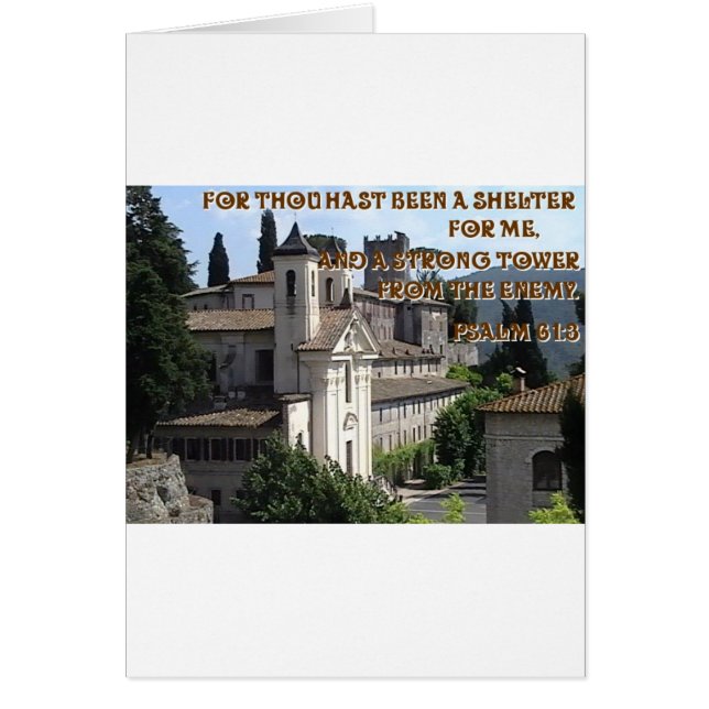 Italiaans kasteel in Mandela, Italië (Voorkant)