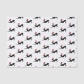 Italiaans kerstcadeautje met kruipende kruiperij tissuepapier (Voorkant)