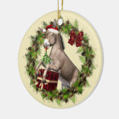 Italiaans kerstDonkey Wreath Ornament (Links)
