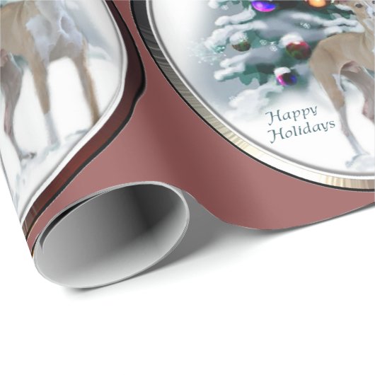 Italiaans kerstfeest cadeaupapier (Rol Hoek)