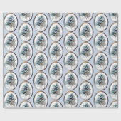 Italiaans kerstfeest cadeaupapier (Vlak)