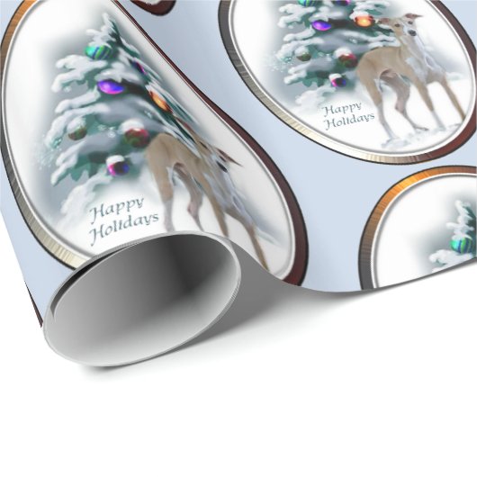 Italiaans kerstfeest cadeaupapier (Rol Hoek)