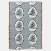 Italiaans kerstfeest deken (Voorkant Verticaal)