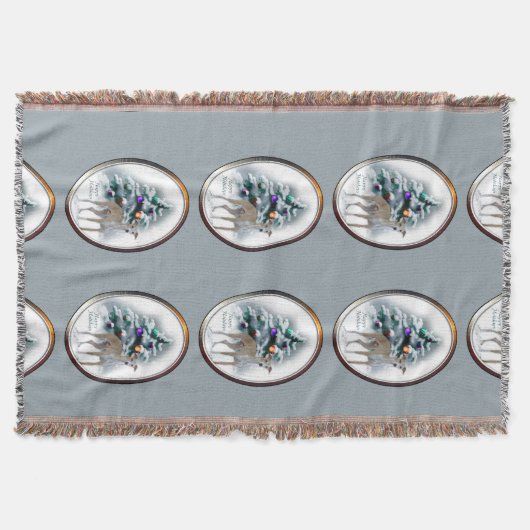 Italiaans kerstfeest deken (Voorkant)