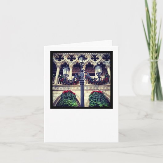 Italiaans kerstfeest feestdagen kaart (Voorkant)