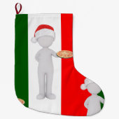italiaans kerstfeest grote kerstsok (Voorkant)
