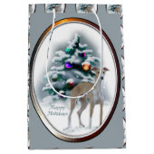 Italiaans kerstfeest medium cadeauzakje (Voorkant)