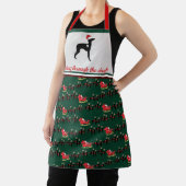 Italiaans kerstfeest met Greyhound  Schort (Insitu)