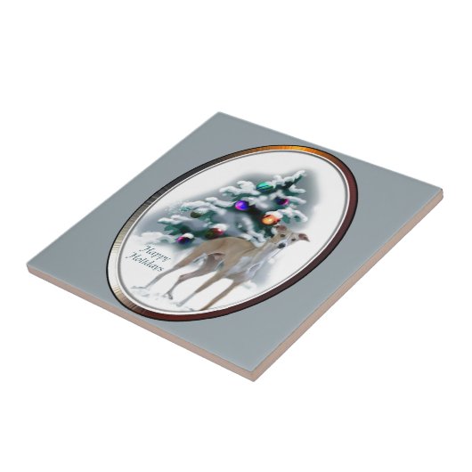 Italiaans kerstfeest tegeltje (Zijkant)