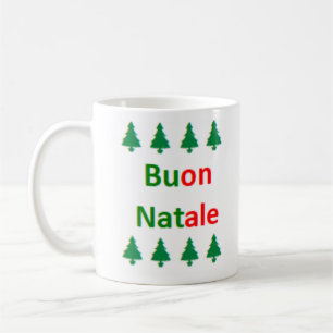 Italiaans kerstmis koffiemok