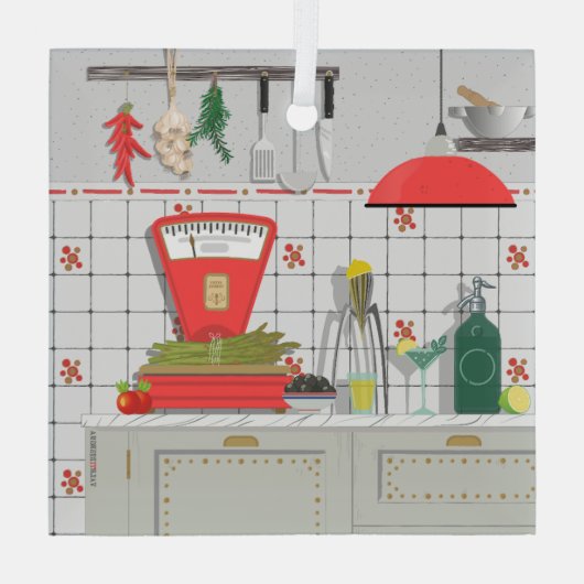 Italiaans keuken ornament (Achterkant)