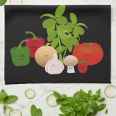 Italiaans keuken - speciaal aangepast theedoek (Gevouwen)