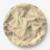 Italiaans keukendeegdeegpapier borden papieren bordje (Voorkant)