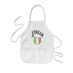 Italiaans kinderkeuken schort