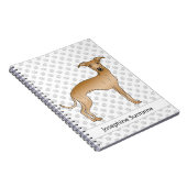 Italiaans knabberd knuppel met aangepaste tekst notitieboek (Rechterzijde)