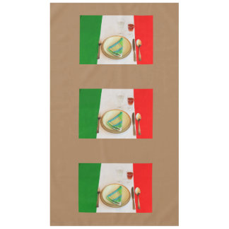 Italiaans koken op tafelkleed