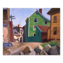 Italiaans kwartier, Gloucester | Edward Hopper |