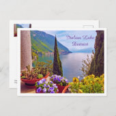 Italiaans Lake District Briefkaart (Voorkant / Achterkant)