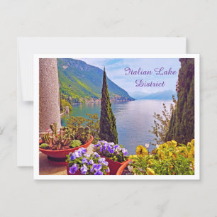 Italiaans Lake District Briefkaart