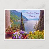 Italiaans Lake District Briefkaart (Voorkant)