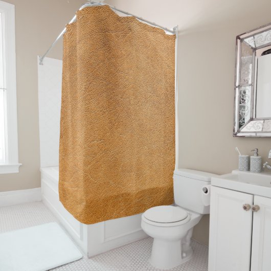 Italiaans lamsleer: textuur douchegordijn (In situ)