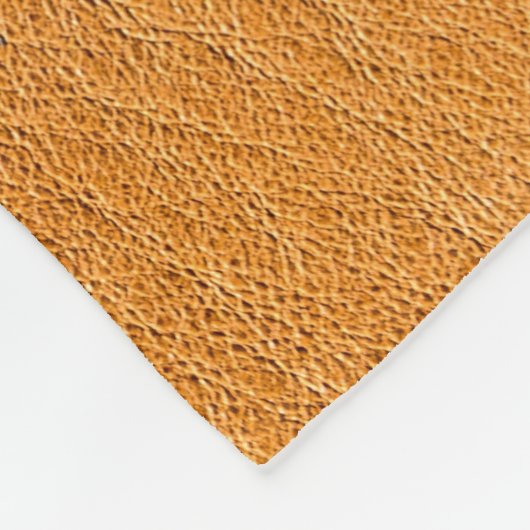 Italiaans lamsleer:  textuur fleece deken (Hoek)