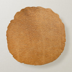 Italiaans lamsleer: textuur rond kussen