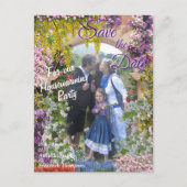 Italiaans land buitenshuis aankondigingskaart (Voorkant)