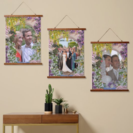 Italiaans land buitenshuis hangend wandkleed (Asymmetrisch)