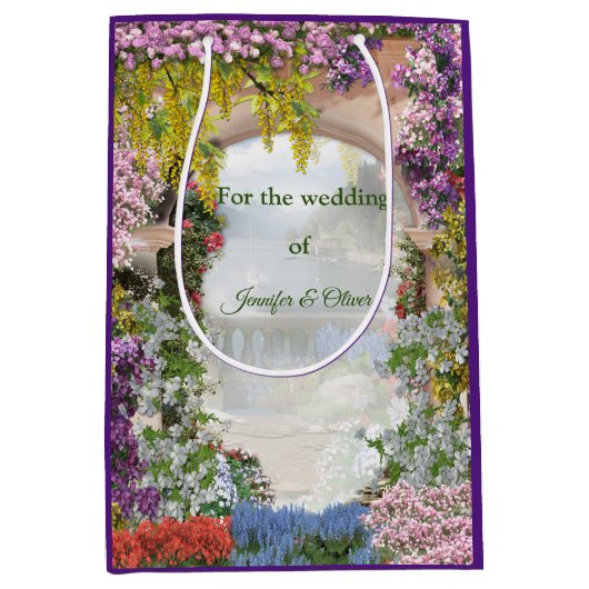 Italiaans land buitenshuis medium cadeauzakje (Voorkant)