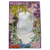 Italiaans land buitenshuis medium cadeauzakje (Achterkant)