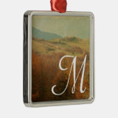 Italiaans land zijde monogram Initiaal Ornament (Rechts)