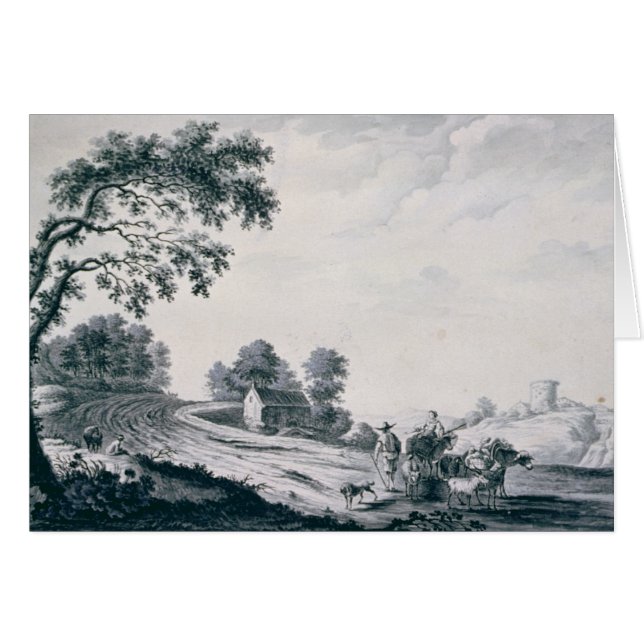Italiaans landschap (Voorkant Horizontaal)