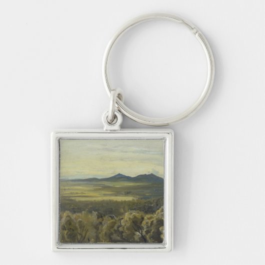 Italiaans landschap, 1833 sleutelhanger (Voorkant)