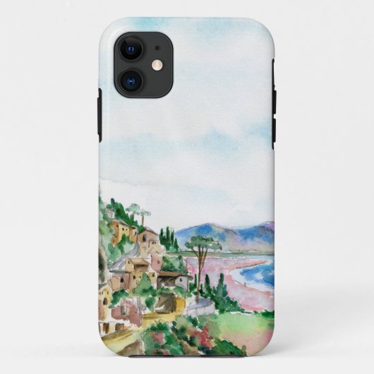 Italiaans landschap iPhone-draagtas Case-Mate iPhone Case (Achterkant)